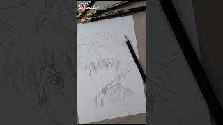 Anime Drawing  How to Draw Killua Zoldyck  Hunter x Hunter Manga  Easy Pencil Sketch Tutorial [upl. by Rist768]