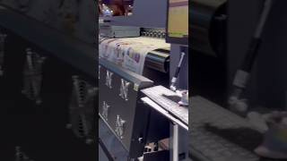 Yjet 16 Heads Sublimation Printing machine  Production capacity 550sqmh [upl. by Bhatt]