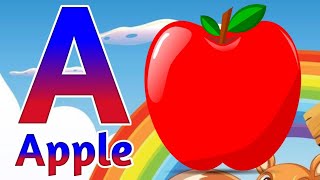 A For Apple B For Ball I Abcd Song I Abcd Rhymes IAbc Song Nursery Rhymes  Alphabets 02 [upl. by Swan]