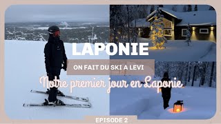 LAPONIE Ep2  Premier jour en Laponie  Journée ski  on se trompe de piste et c’est une cata 😵‍💫⛷ [upl. by Darees]