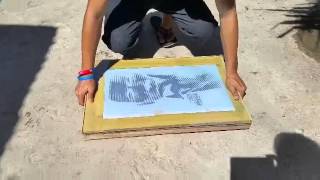 How to make a Photographic Silkscreen Printing [upl. by Rahr]