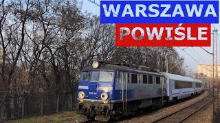 WARSZAWA POWIŚLE PKP POCIĄGI 2023 [upl. by Lorens]