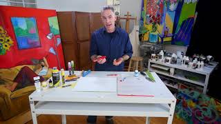 Liquitex Professional Paint Markers Demo by Jimmy Leslie [upl. by Schwing205]