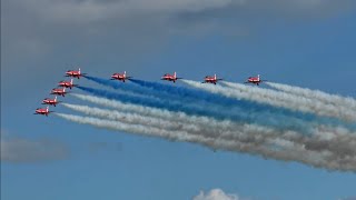 RAF Red Arrows Full 20Minute Display  Kauhava Airshow 2020 [upl. by Beaufert869]