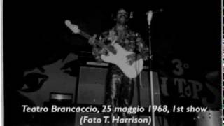 Jimi Hendrix  Manic Depression Rome May 25th 1968 1st Show [upl. by Enelrad]