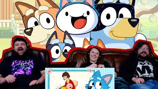 My Thoughts on Bluey  theodd1sout  RENEGADES REACT [upl. by Libys]