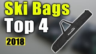 TOP 4 Ski Bags [upl. by Aylward]