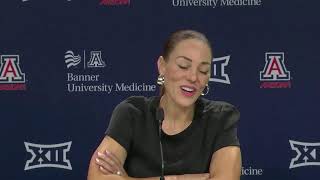 Arizona Womens Basketball Press Conference [upl. by Cindra]