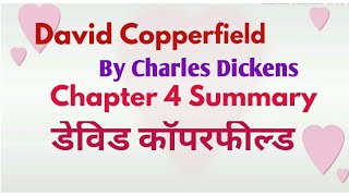 Chapter  4 of David Copperfield by Charles Dickens  Summary and explanation  in Hindi [upl. by Bili]