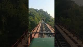 Beautiful view of train live passing through tunnel near Chaklala Scheme Rawalpindi shorts yt [upl. by Hawk]