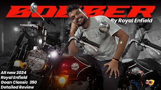 All New 2024 Royal Enfield Goan Classic 350  Detailed Review  Bobber by Royal Enfield [upl. by Luba767]