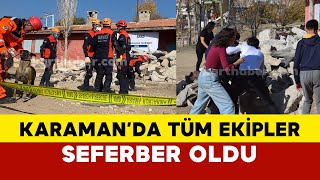 Karamanda tatbikat gerçeği aratmadı [upl. by Amsirak]