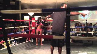 BIKINI BOXING IN THE HOOD PT3 2nd Fight [upl. by Colwen]