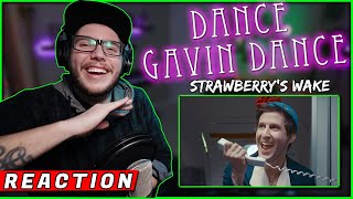 My FIRST TIME Hearing quotStrawberrys Wakequot By DANCE GAVIN DANCE REACTION [upl. by Venus]