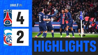 Le PSG SIMPOSE contre Strasbourg  8ème journée  Ligue 1 McDonalds 2425 [upl. by Caitrin]