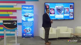 Victor Pena CEOPresident quotDomination In The New Economyquot LIVE at PRINTING United 2019 [upl. by Glennie]