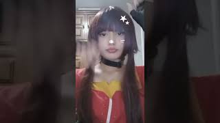 Megumin Cosplay Edit Kono Subarashii anime edit cosplay [upl. by Ainevul]