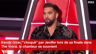 Kendji Girac quotchoquéquot par Jenifer lors de sa finale dans The Voice le chanteur se souvient [upl. by Tarsuss]