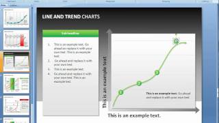 How to give curved efect to line or a chart in PowerPoint [upl. by Drarehs]