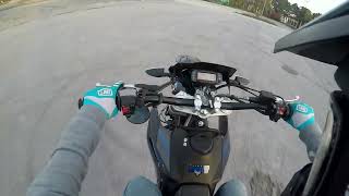 Wheelie practice  Aprilia sx 125 [upl. by Danette]