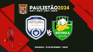 HORTOLÂNDIA FUTSAL X BATE BOLA SPORTS  PAULISTÃO  ESPORTE PLAY [upl. by Iman]