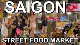 The BEST STREET FOOD in SAIGON Vietnam 🇻🇳 Ho Chi Minh City [upl. by Ciapas]