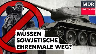 Streit um sowjetische Ehrenmale  Politik auf dem Rücken gefallener Soldaten [upl. by Scot818]