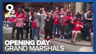 Organizers announce the grand marshals for the 2024 Reds Opening Day parade [upl. by Gnous]