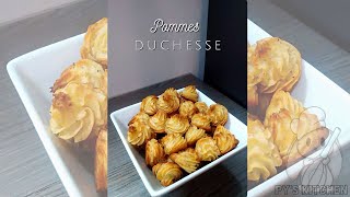 Make This With Leftover Mashed Potatoes  Pommes Duchesse [upl. by Iret142]