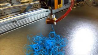 3D Printer Extruder Addition Transforms the CNC Router  Get and print [upl. by Nosnek]