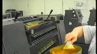 Heidelberg Printmaster GTO Training Video 4 of 9 [upl. by Amalea]