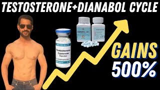 TESTOSTERONE  DIANABOL STEROID CYCLE FOR BEGINNERS FOR BULKING [upl. by Sebastian]