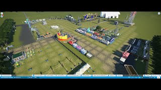 PlanetCoaster Tante Mia Tanzt Electro Festival lets play 4 [upl. by Ordnas]