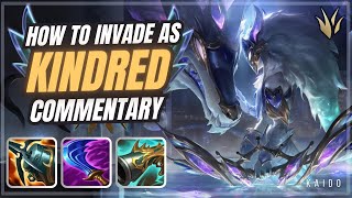 Rank 1 Kindred How to improve on Kindred S14  Kaido w Commentary [upl. by Ellevehs]