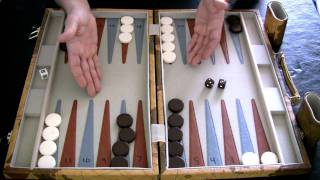 Beginner Backgammon Tutorial  2  How to Move the Checkers [upl. by Ulphia]