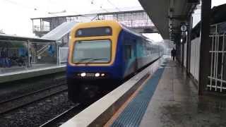 Ex ArmidaleMoree Xplorer passing Meadowbank Station [upl. by Hoeve]