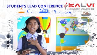 Ketticiya R  Sequence of a story  STUDENTS LED CONFERENCE  Kalvi Global Nursery amp Primary School [upl. by Arand]