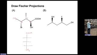 Organic Chemistry 1  Questions on drawing Fischer projections 1 [upl. by Alomeda]