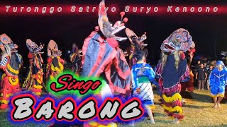 full barongan⁉️ rampokan singo barong turonggo satriyo suryo kencono  lap glagahombo talun blitar [upl. by Assyla154]