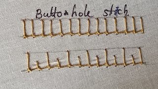 Buttonhole stitchZari thread embroidery aariembroidery diyviralvideo crochet [upl. by Lindemann]