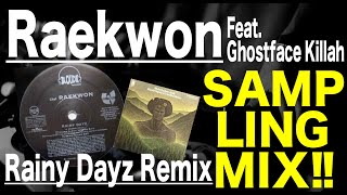 【Hip Hop RampB Sampling MIX】Raekwon  Rainy Dayz Remix [upl. by Bandler333]