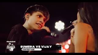 VIJAY VS SUMERIA  BATALLA COMPLETA  batalla freestyle tv  DUELODE8 [upl. by Eednac]