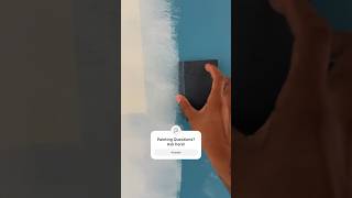 Sanding block vs sandpaper… diy homeimprovement interiorpainting gablesandgrovepainting [upl. by Casimir]