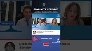 Soignants suspendus  Obtenir justice c’est possible [upl. by Eimmac411]