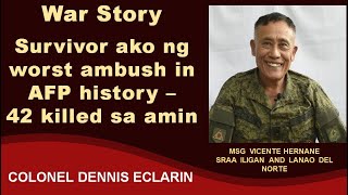 War Story Survivor ako ng worst ambush in AFP history  42 killed sa amin in 1992 sa Marihatag [upl. by Petit371]