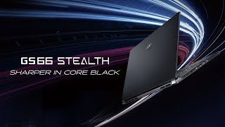 GS66 Stealth 11UX  Leadingedge Power with 11th Gen Intel CPU  MSI [upl. by Ynehpets]