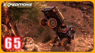 EXPEDITIONS A MudRunner Game Gameplay Part 65 Old Pipes  North Wind  Triptych [upl. by Matusow]