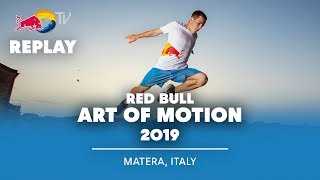 Red Bull Art of Motion Freerunning Finals REPLAY  Matera Italy [upl. by Renault]