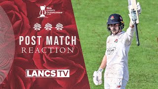 POST MATCH REACTION 🎥  Josh Bohannon reflects on a tough start against champions Surrey [upl. by Aphra]