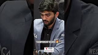 India’s Gukesh D Becomes Youngest World Chess Champion in the History of Chess chesschampion [upl. by Janus]